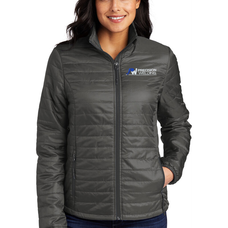 Port Authority Women's Packable Puffy Jacket - Embroidered
